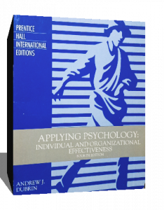 APPLYING PSYCHOLOGY INDIVIDUAL AND ORGANIZATIONAL EFFECTIVENESS