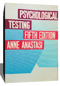 PSYCHOLOGICAL TESTING FIFTH EDITION