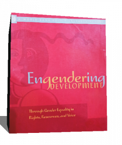 ENGENDERING DEVELOPMENT