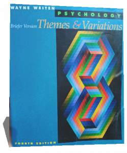 PSYCHOLOGY THEMES AND VARIATIONS
