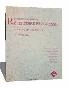 Repertorio progressif pour la guitare, volumen2