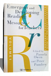 EMERGENT AND DEVELOPING READING MESSAGES FOR TEACHERS