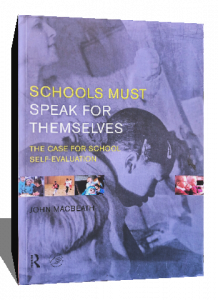 SCHOOLS MUST SPEAK FOR THEMSELVES