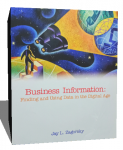 BUSINESS INFORMATION FINDING AND USING DATA IN THE DIGITAL AGE