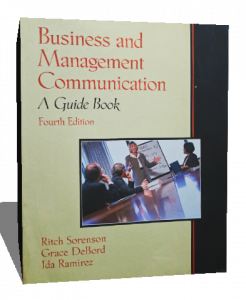 BUSINESS AND  MANAGEMENT COMMUNICATION A GUIDE BOOK