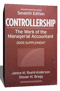 CONTROLLERSHIP THE WORK OF THE MANAGERIAL ACCOUNTANT