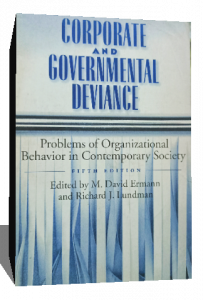 CORPORATE AND GOVERNMENTAL DEVIACE
