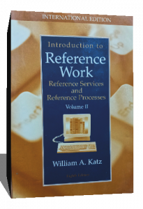 INTRODUCTION TO REFERENCE WORK