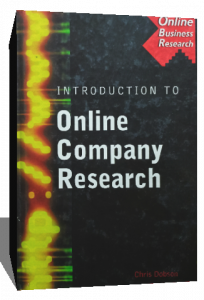ONLINE COMPANY RESEARCH