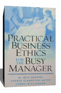 practical business ethics busy for the manager