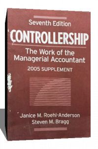 CONTROLLERSHIP THE WORK OF THE MANAGERIAL ACCOUNTANT