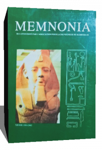 Memnonia: Bulletin édité par l'Association pour la sauvegarde du Ramesseum