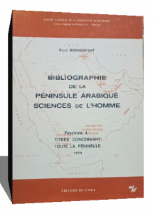 bibliographie de la peninsule arabique sciences de l homme