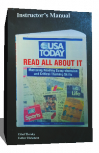 INSTRUCTOR MANUAL USA TODAY READ ALL ABOUT IT