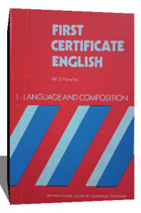 FIRST CERTIFICATE ENGLISH