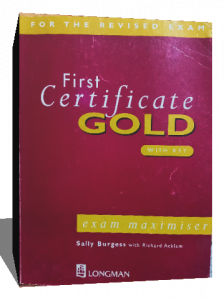 FIRST CERTIFICATE GOLD