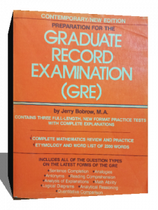 GRADUATE RECORD EXAMINATION GRE