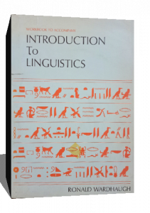 INTRODUCTION TO LINGUISTICS
