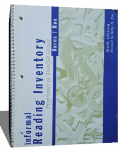 INFORMAL READING INVENTORY