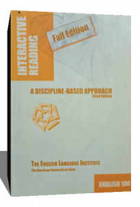 INTERACTIVE READING A DISCIPLINE BASED APPROACH