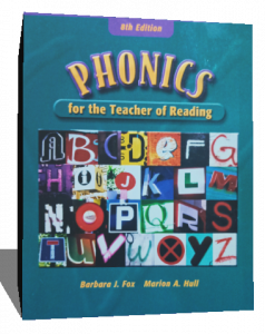 phonics for the teacher of reading