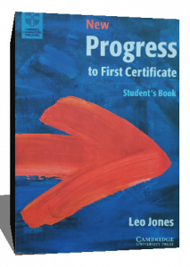new progress to first certificate
