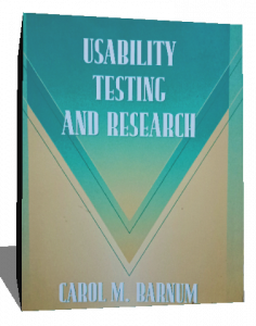 usability testing and research