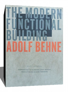 the modern functional building adolf behne