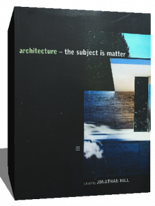 architecture the subject is matter