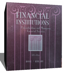 financial institutions understanding and managing financial