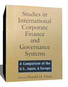studies in international corporate finance and governance systems