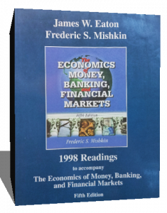 the economics of money banking and financial markets 1998 readings
