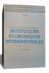 institutions economiques internationales