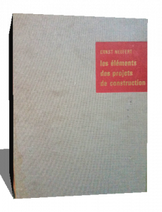 ernst neufert les elements des projects de construction