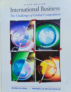 international business the challenge of global competition