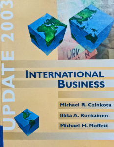 international business update 2003