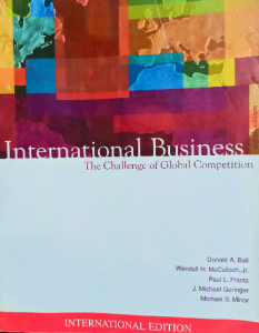international business the challenge global competition