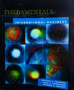 fundamentals of international business