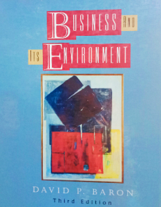 business and its environment