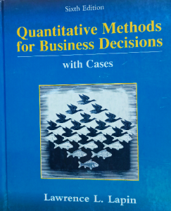 quantitative methods for business decisions
