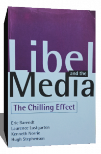 libel and the media the chilling effect