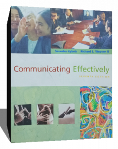 COMMUNICATING EFFECTIVELY
