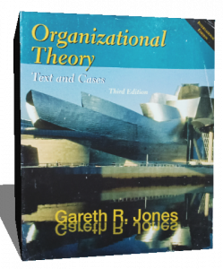 organizational theory text and cases