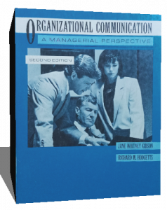organizational communication a managerial perspective