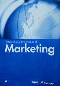 international dimensions of marketing