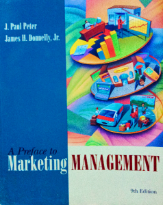 a preface to marketing management