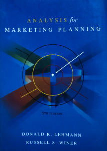 ANALYSIS FOR MARKETING PLANNING