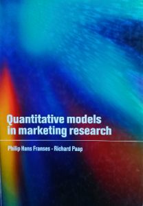 quantitative models in marketing research