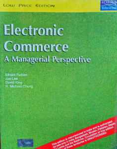 electronic commerce a managerial perspective
