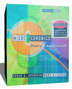 micro economics theory and applications
